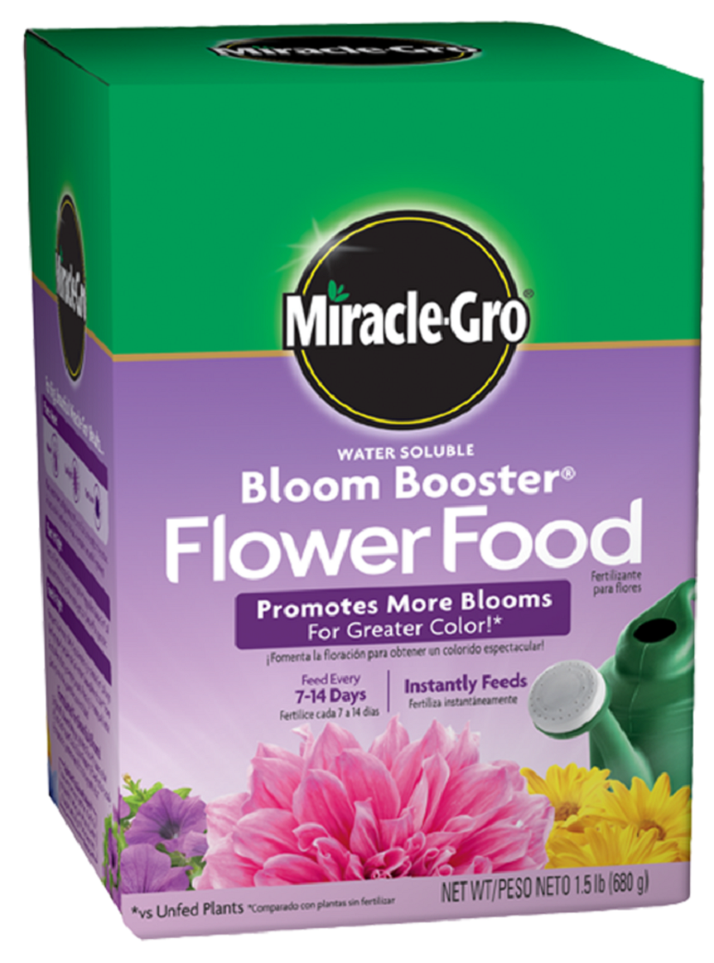 Miracle Gro Bloom Booster Fertilizer 1.5 lb. box - Click Image to Close